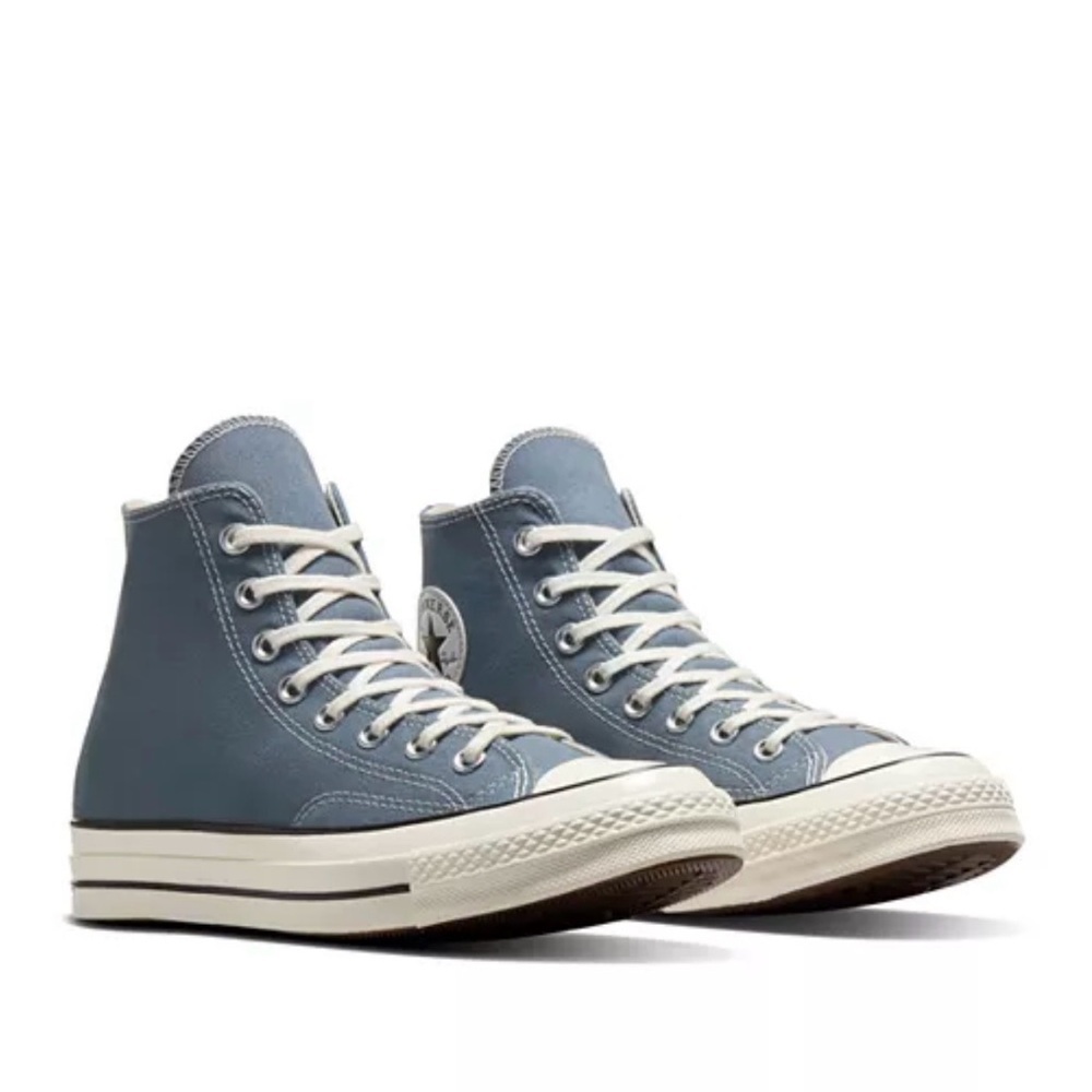 Converse Classic Blue High-Tops - Picture 2 of 9